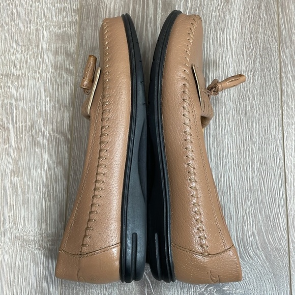 Dr. Scholl's E23-2X Leather Tassel Moccasin Loafers Double Air-Pillow Insoles 5M - Picture 10 of 14